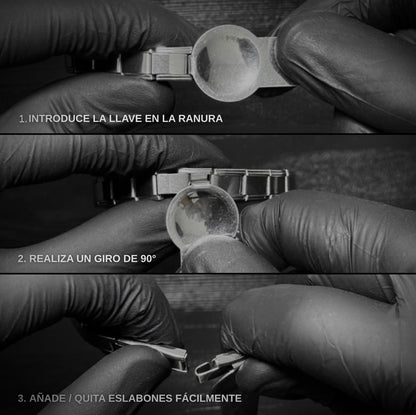 Brazalete Metálico de Marcas de Coches